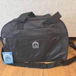 Black Travel Duffel Bag